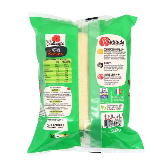 3760049795639 - La Boulangère - Pain Panini