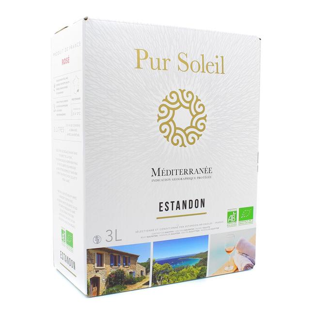 3269210256639 - Méditerranée Rosé IGP - Pur soleil Bio 13%