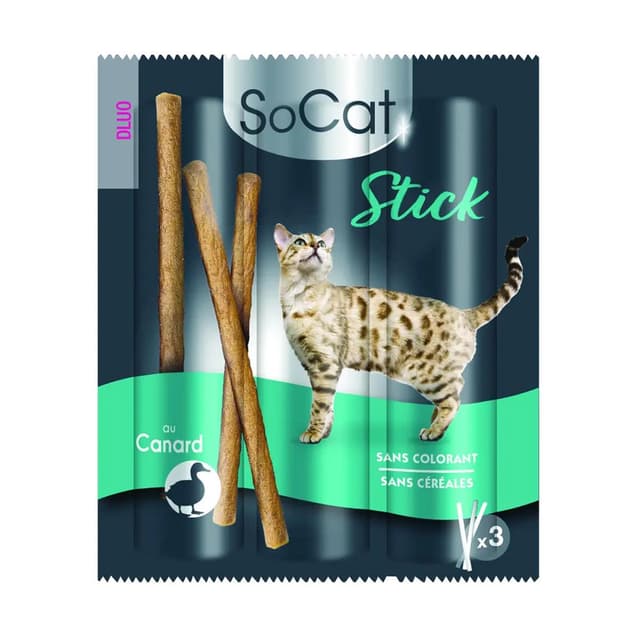 3166780067439 - Riga Socat - Stick Canard Friandise pour Chat