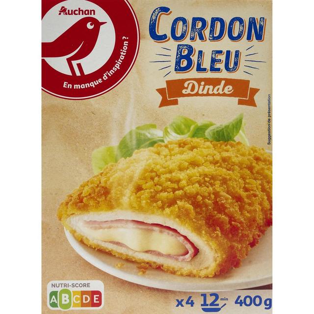 3596710439539 - Auchan - Cordon Bleu de Dinde
