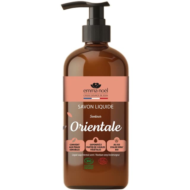 3291960019639 - Emma Noel - Savon liquide orientale Cosmébio