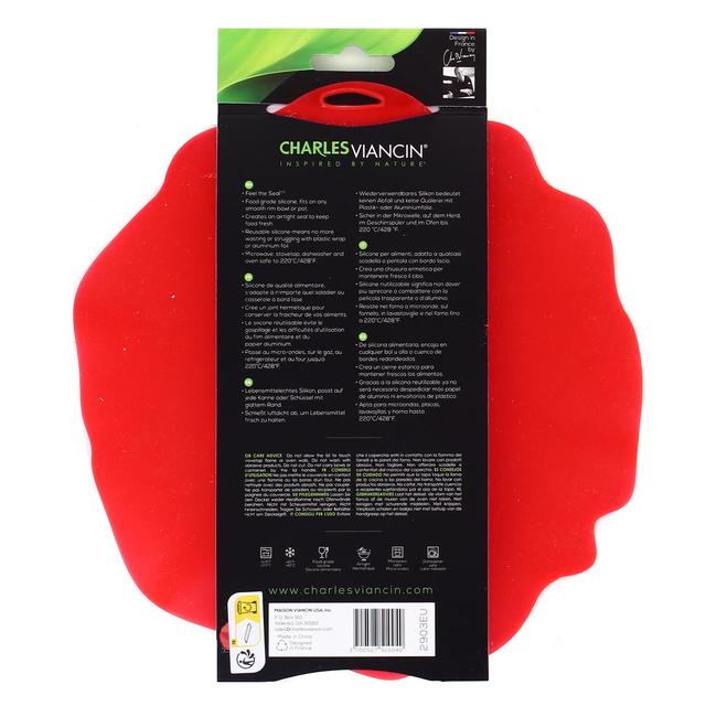 3700527510040 - Charles Viancin - Couvercle coquelicot 20cm