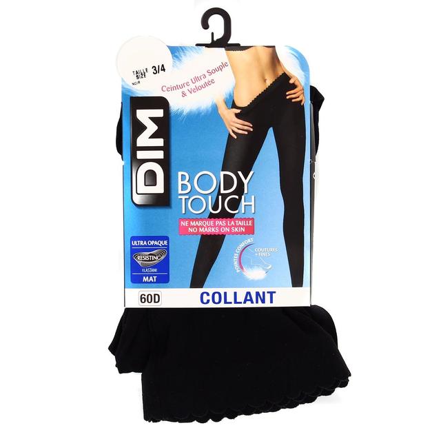 3610861450240 - Dim - Collant ultra opaque noir 60D Body Touch