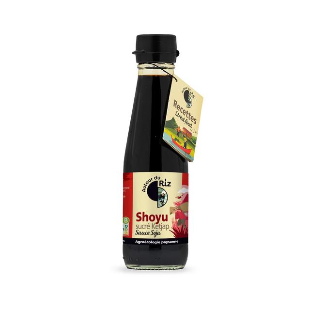 3760275570840 - Autour Du Riz - Sauce Shoyu Ketjap soja sucrée bio , commerce Equitable