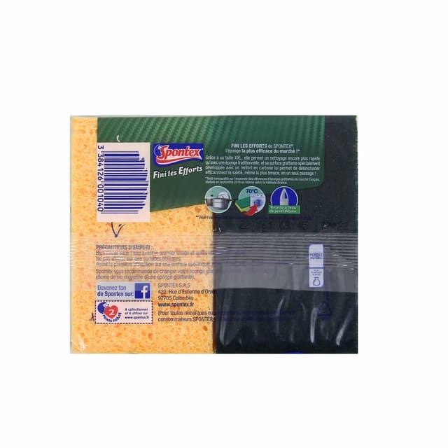 3384126001040 - Spontex - Éponges Fini les efforts