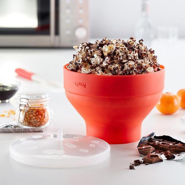 8710755881640 - Lékué - Popcorn maker pour micro-ondes - Red