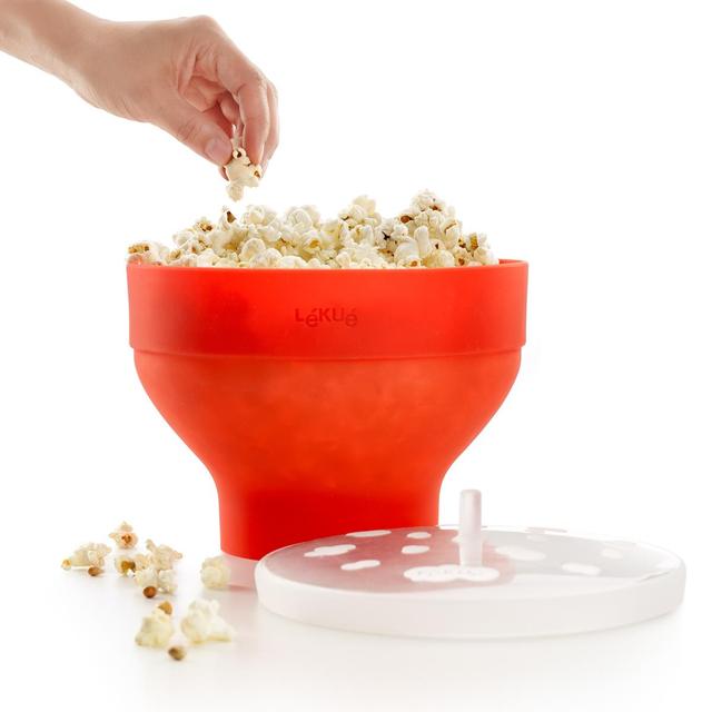 8710755881640 - Lékué - Popcorn maker pour micro-ondes - Red
