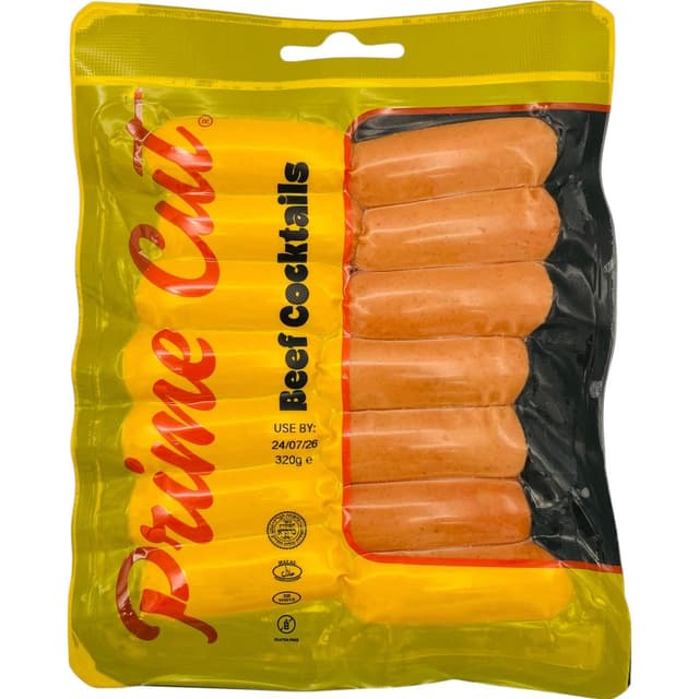 5060199311740 - Prime Cut - Saucisses Cocktail Boeuf