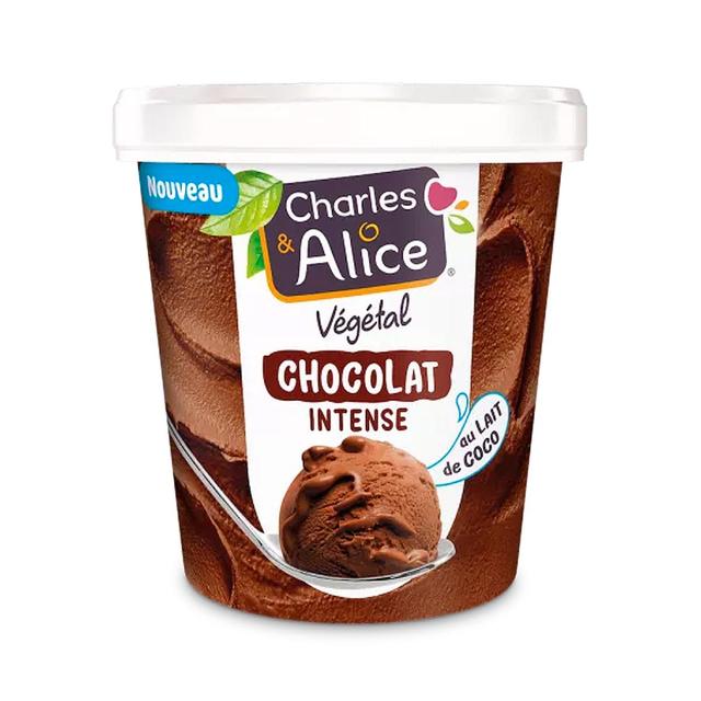 3297760082040 - Charles et Alice - Glace vegan chocolat et lait de coco allégé