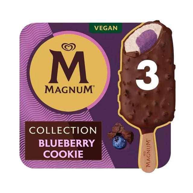 8711327663640 - Magnum - Bâtonnets vegan blueberry cookie