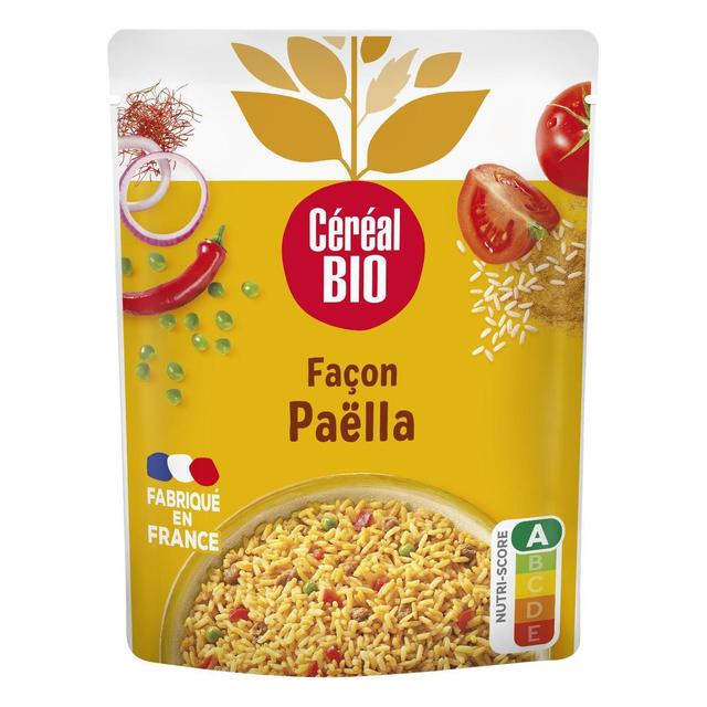 3175681204140 - Céréal Bio - Riz Soja Légumes Façon Paëlla Vegan Bio