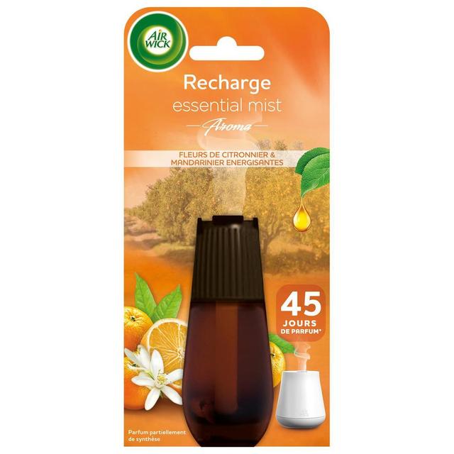 3059943024540 - Air Wick - Recharge désodorisant essentiel mist - Fleur de Citronnier & Mandarinnier
