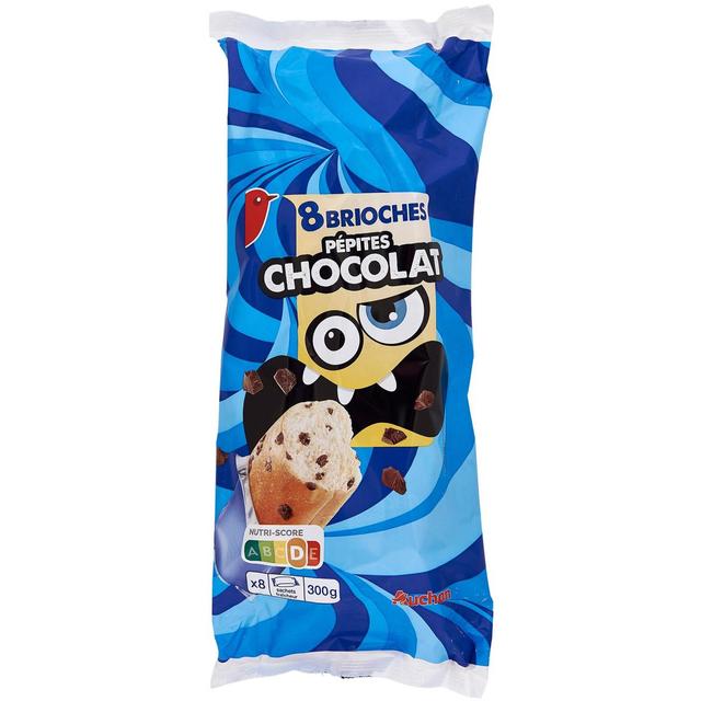 3596710514540 - Auchan - Brioches Pépites Chocolat Sachets Fraîcheur
