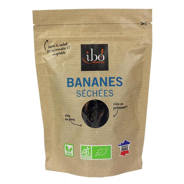 3609060005740 - Ibo - Bananes séchées entières bio