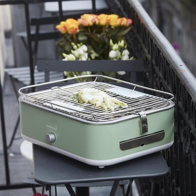 5404035708040 - Barbecook - Barbecue E-Carlo grill de table électrique Midnight Green