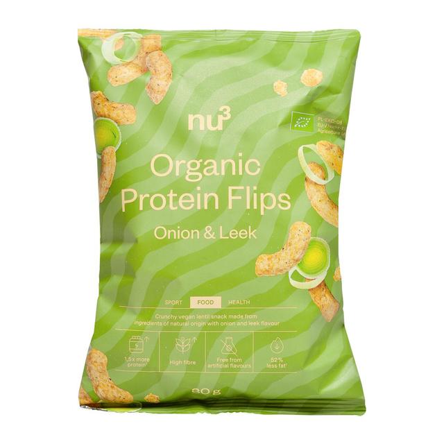 4260744958340 - NU3 - Snack Salé - Protein Flip Oignon Poireau Bio