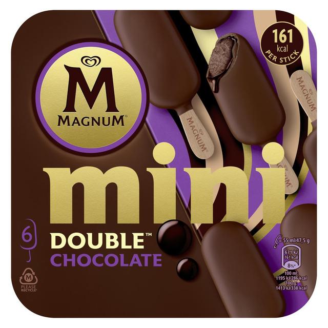 8711327578340 - Magnum - Mini bâtonnets Double Chocolat