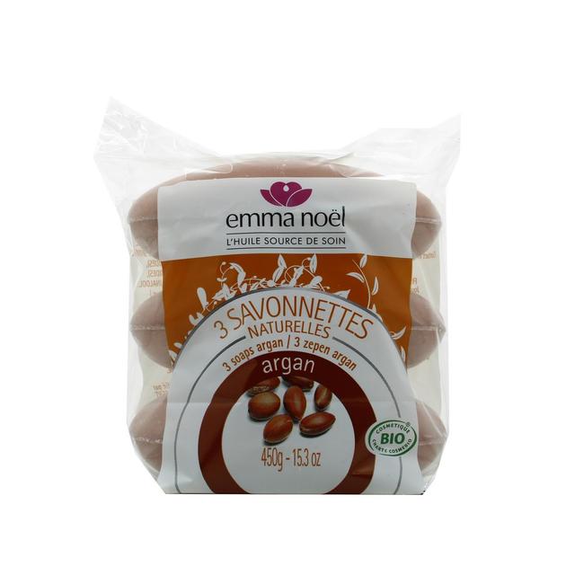 3291960008640 - Emma Noel - Savonnettes naturelles Argan Cosmébio
