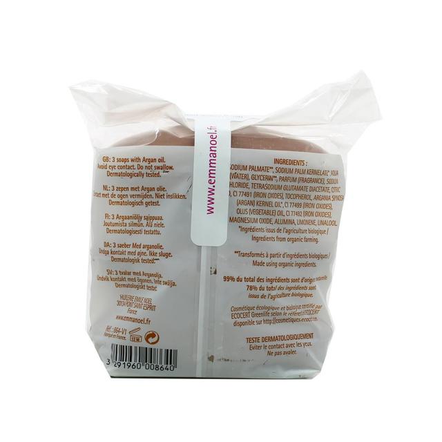 3291960008640 - Emma Noel - Savonnettes naturelles Argan Cosmébio