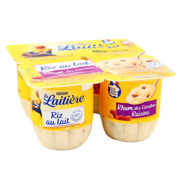 3023290169940 - La laitière - Riz au lait rhum raisin
