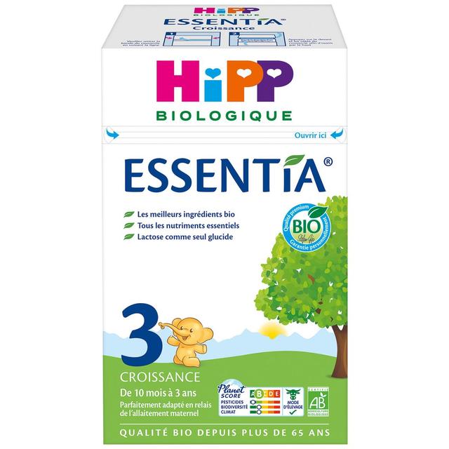 4062300430341 - Hipp - Lait de Croissance Essentia Bio 3ème âge en Poudre Bébé Dès 10 mois