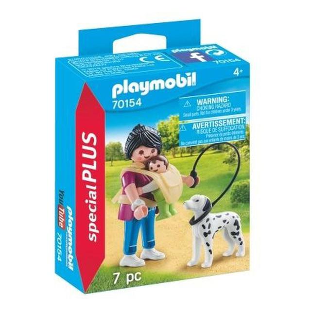 4008789701541 - PLAYMOBIL® Spécial Plus - Maman avec bébé et chien