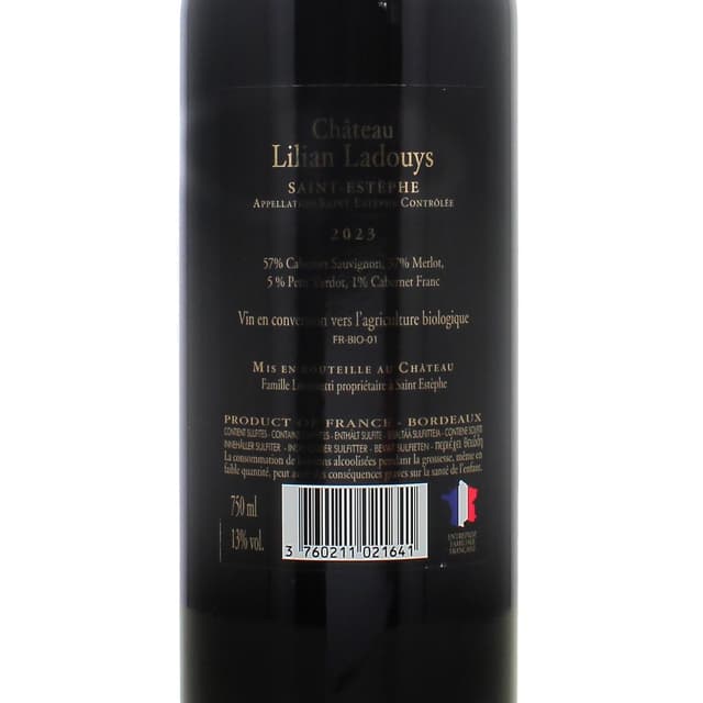 3760211021641 - Saint-Estephe AOC - Château Lilian Ladouys
