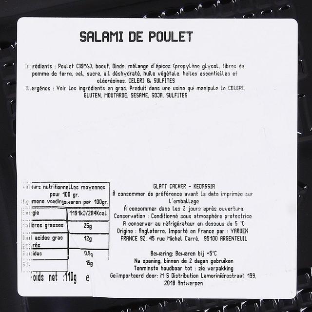 5060199311641 - Prime Cut - Salami de Poulet