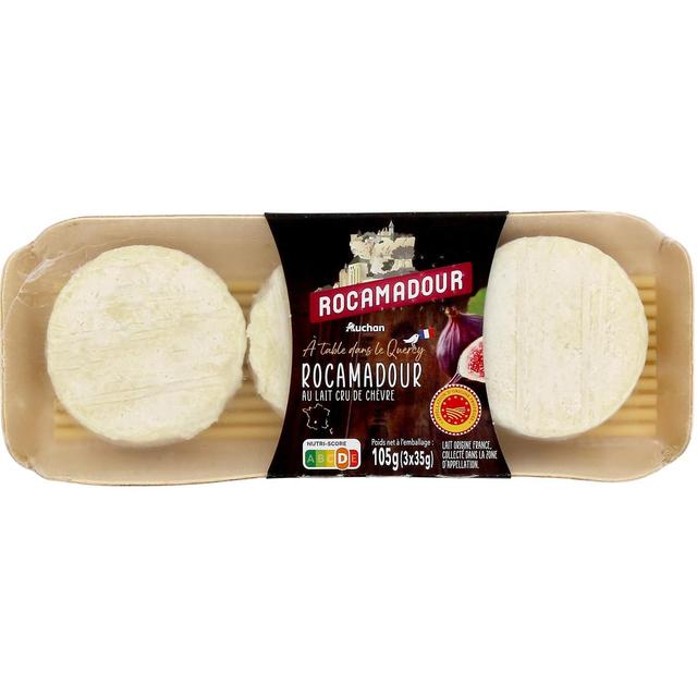 3596710021741 - Auchan Terroir - Rocamadour au lait cru AOP