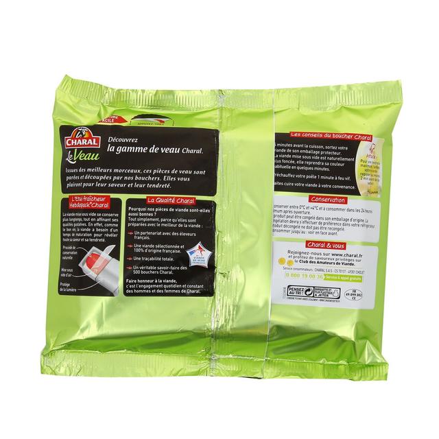 3181238942441 - Charal - Escalopes de Veau