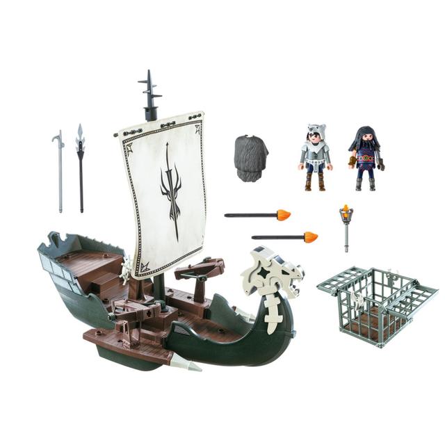 4008789092441 - PLAYMOBIL® Dragons - Drago et vaisseau d'attaque