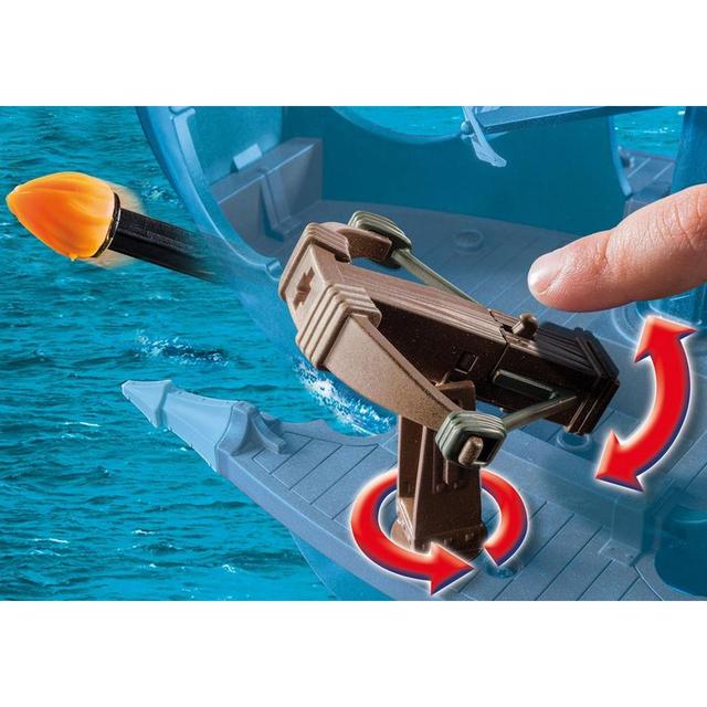 4008789092441 - PLAYMOBIL® Dragons - Drago et vaisseau d'attaque