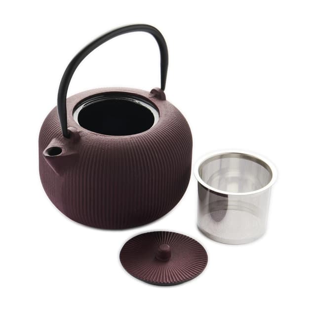 5404035732441 - Point virgule - Théière en fonte 1L Vintage Maroon