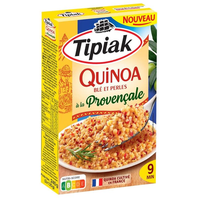 3600900022941 - Tipiak - Quinoa Blé et Perles à la Provençale - 2 sachets