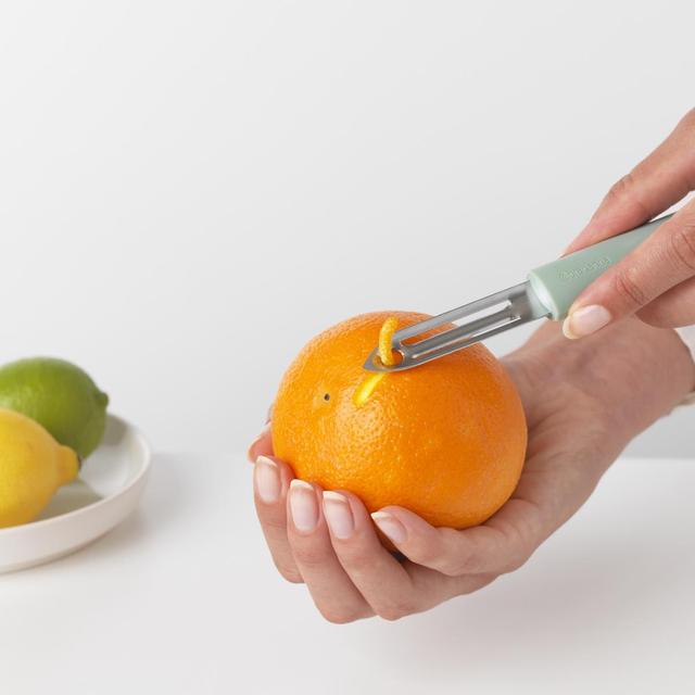 8710755122941 - Brabantia - Épluche-légumes plus zesteur - Jade Green