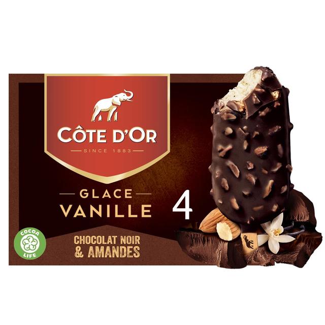 3274664263041 - Côte d'Or - Bâtonnets glacés vanille chocolat noir et amandes