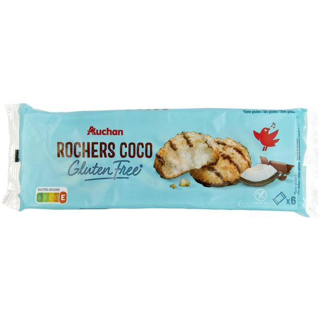 3596710433841 - Auchan - Biscuits rochers coco sans gluten