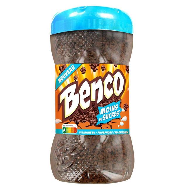 3700278406241 - Benco - Poudre chocolatée --35% de sucres en moins