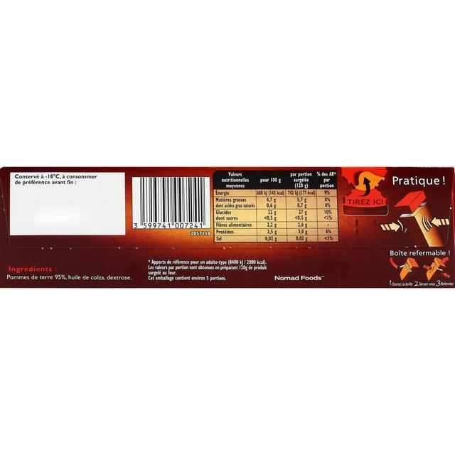 3599741007241 - Findus - Pommes Rissolées