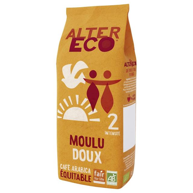 3700214618141 - Alter Eco - Commerce Equitable - Café moulu doux bio - Intensité 2