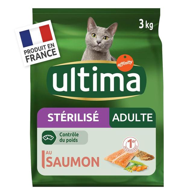 8410650009841 - Affinity - Ultima - Croquettes Saumon Contrôle du Poids pour chat adulte stérilisé