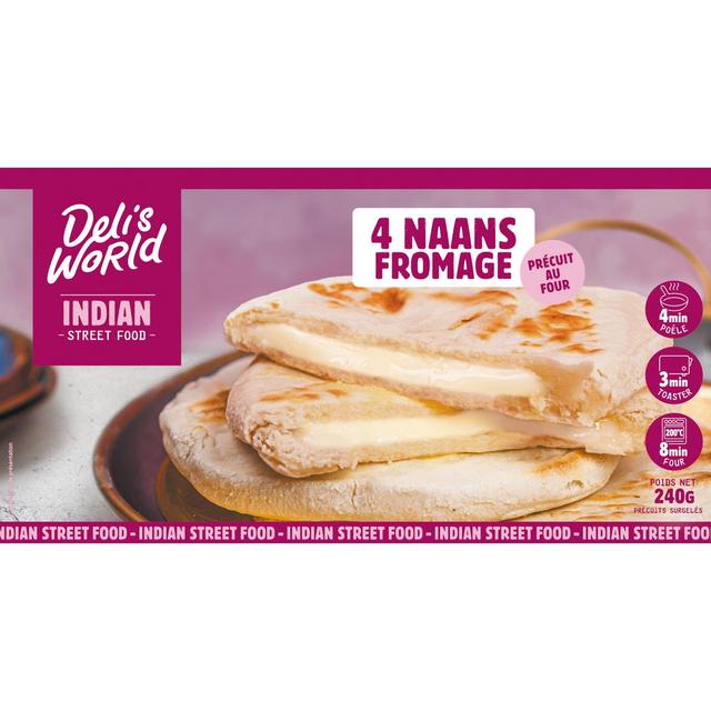 3760184010642 - Déli's World - Naans au Fromage