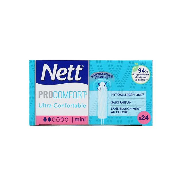3574661322742 - Nett - Tampon Mini sans applicateur procomfort