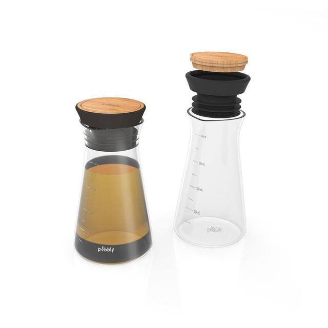 3760132813042 - Pebbly - Shaker à vinaigrette Noir