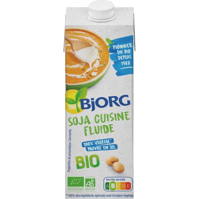 3229820134642 - Bjorg - Soja Cuisine Bio Fluide UHT
