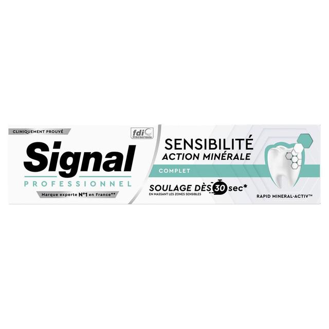 8720181206542 - Signal - Dentifrice Sensibilité Action Minérale Complet