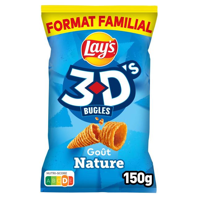 3168930007142 - Lay's - Biscuits apéritifs goût nature 3D