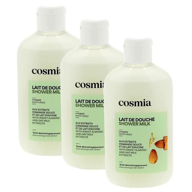 2050000407642 - COSMIA - Gel de douche aux extraits d'Amande douce et de lait d'Avoine