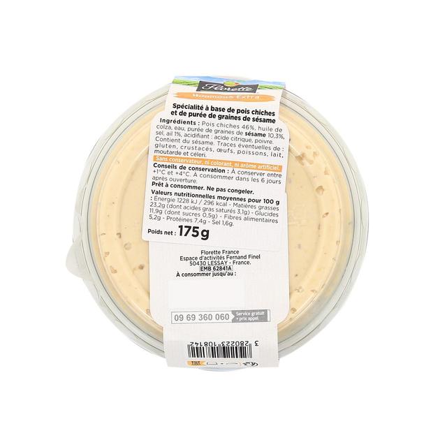 3280223108142 - Florette - Houmous Extra Pois Chiche et Graines de Sésames