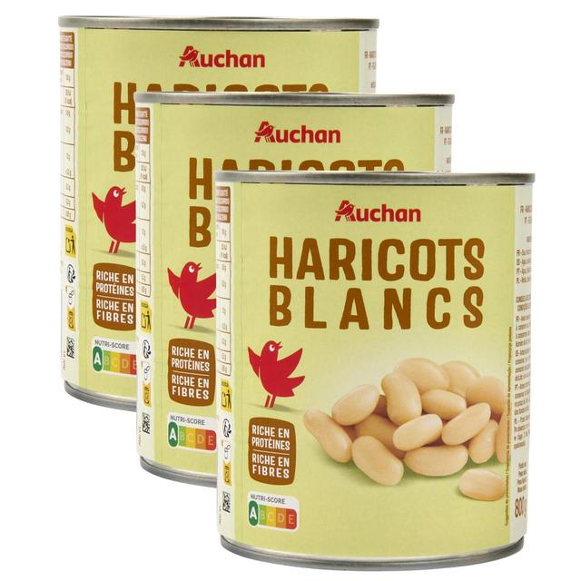 2050000409042 - Auchan - Haricots blancs